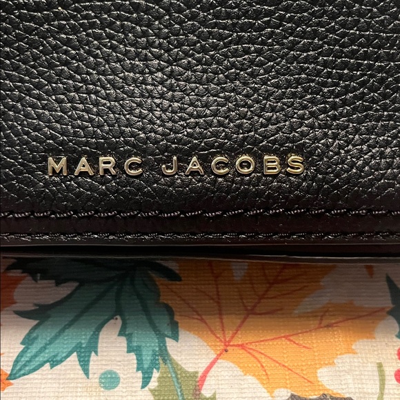 Marc Jacobs Black Pebbled Leather Crossbody, New - Picture 2 of 8